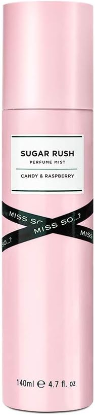 Miss So…? Sugar Rush Womens Perfume Mist Fragrance Spray 140ml