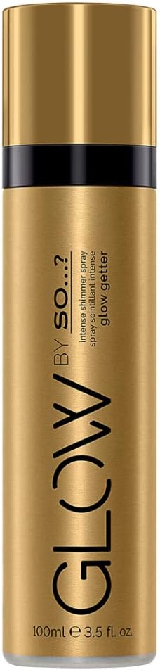 Glow By So…? Womens Glow Getter Intense Shimmer Body Spray for Women 100ml