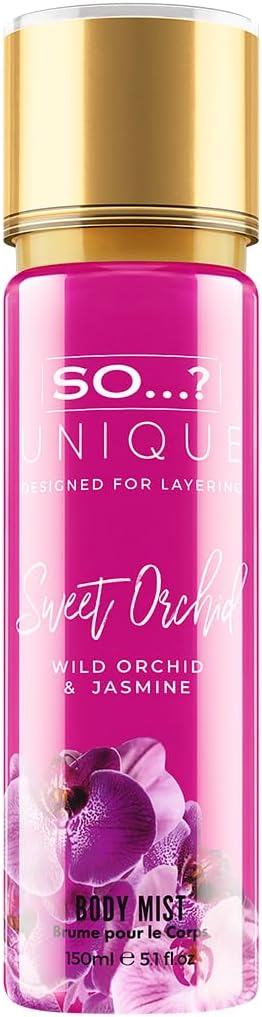 So…? Unique Women Sweet Orchid Body Mist Fragrance Spray 150ml