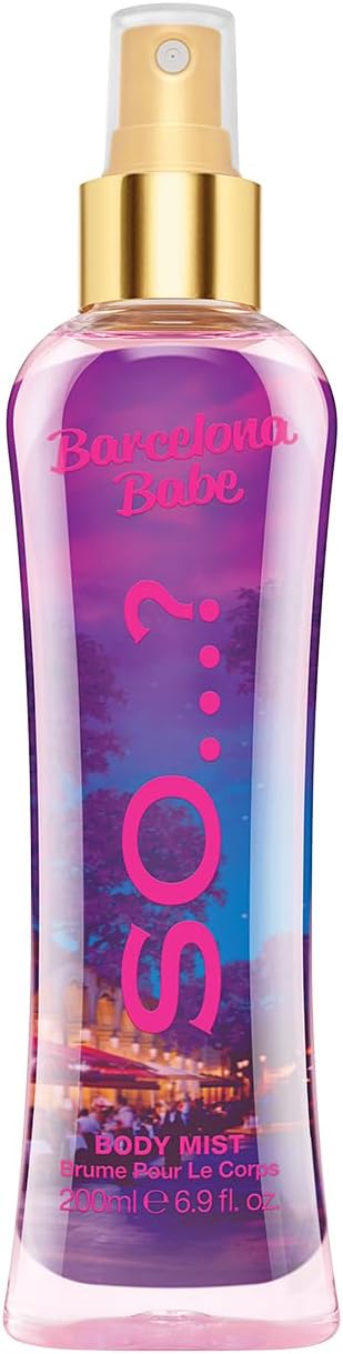 So…? Summer Escapes Womens Long-Lasting Barcelona Babe Body Mist Fragrance Spray 200ml
