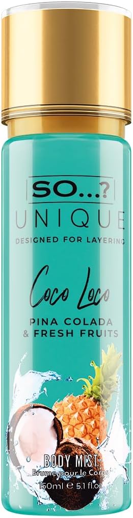 SO…? Unique Women Coco Loco Body Mist Fragrance Spray 150ml