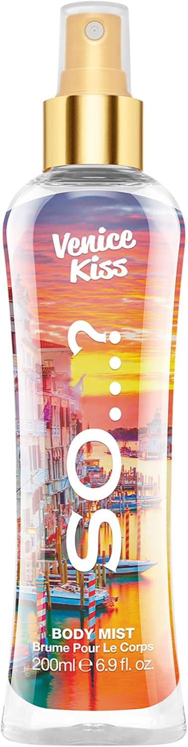 So…? Summer Escapes Womens Venice Kiss Body Mist Fragrance Spray 200ml