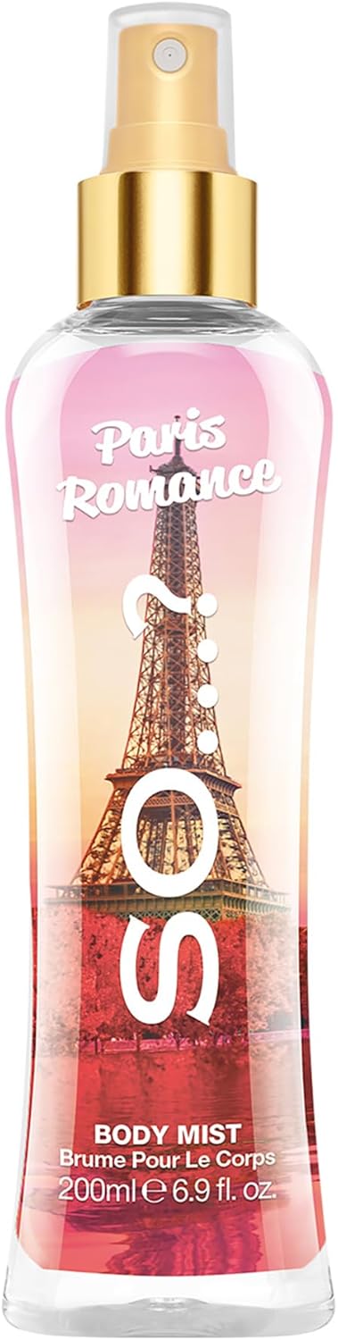 So…? Summer Escapes Womens Paris Romance Body Mist Fragrance Spray 200ml